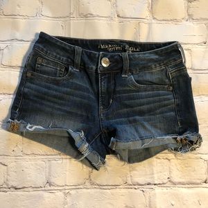 AE Denim Shorts Size 00